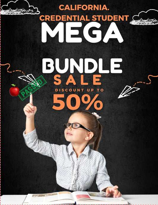 California Credential Student Mega Bundle🎉