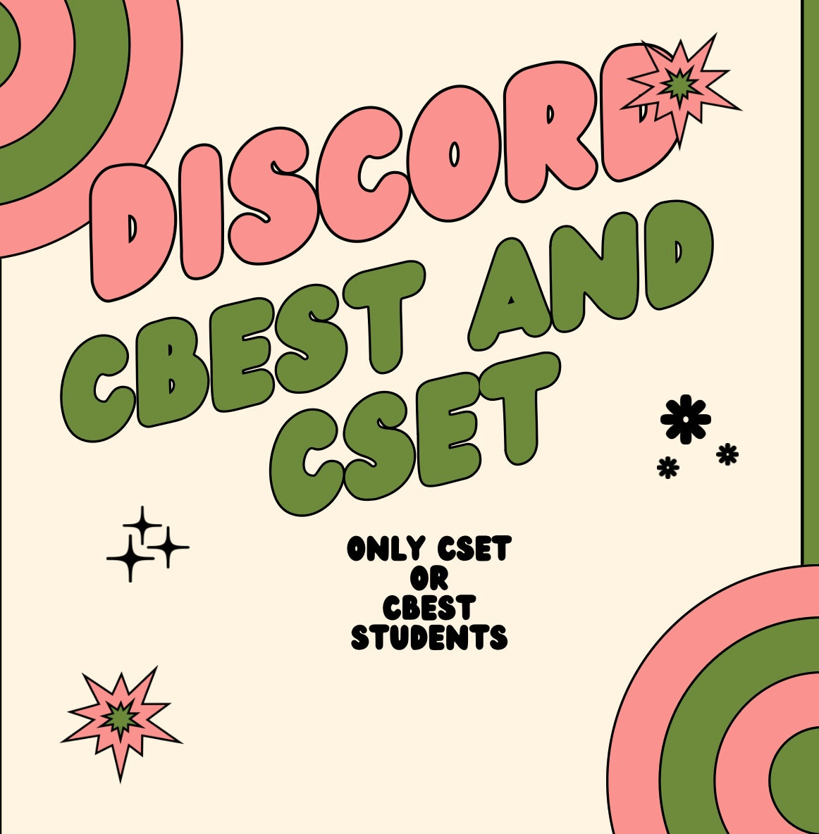 Discord Cbest and CSET
