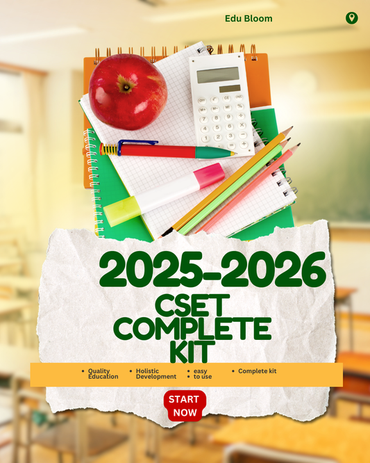 California Credential Student Mega Bundle🎉